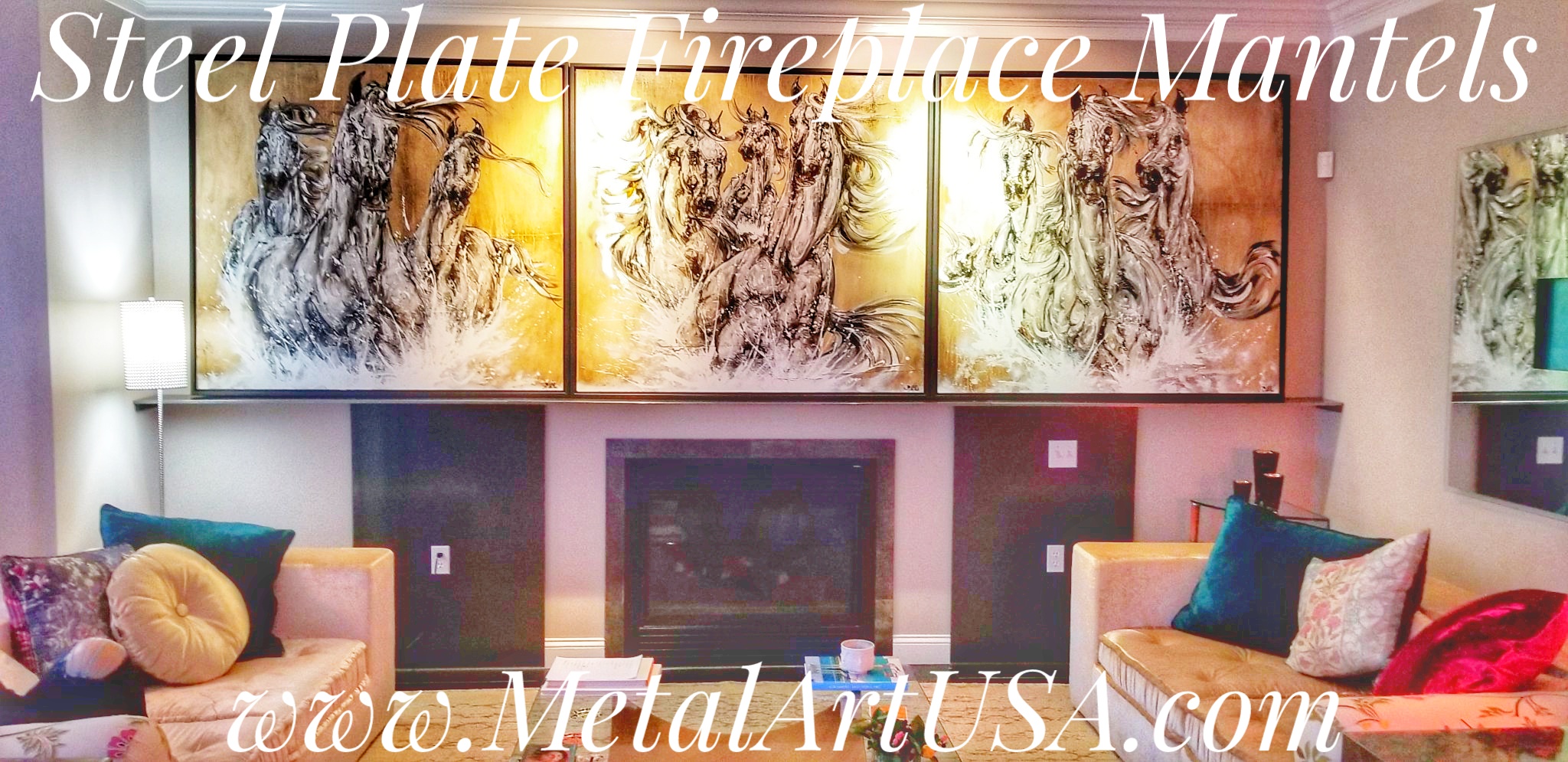 [Steel Fireplace Mantels]