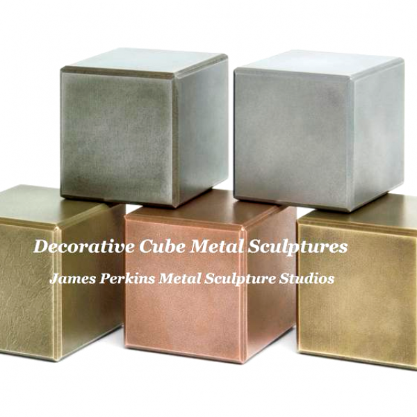 [Metal Cube Sculptures]