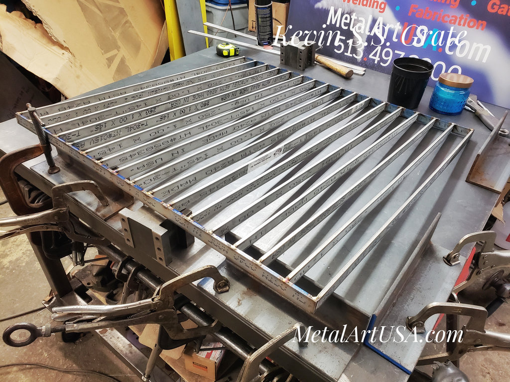 Custom Fire Pit Grates, Stainless Steel Fire Pit Grate