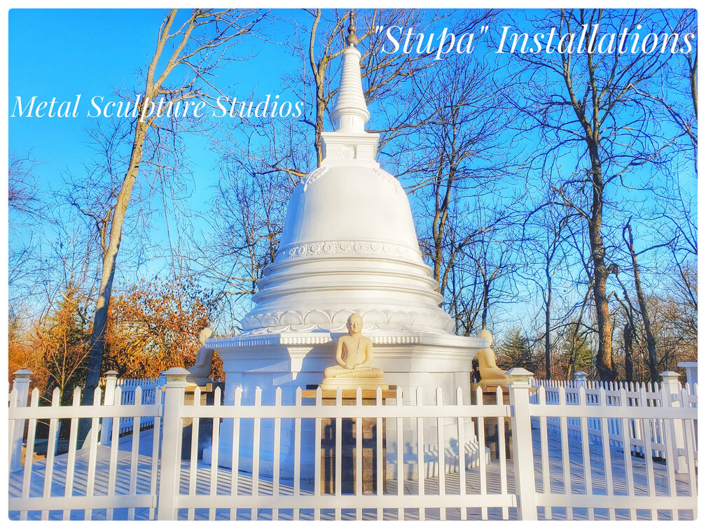 stupa-installations-metal-sculpture-studios